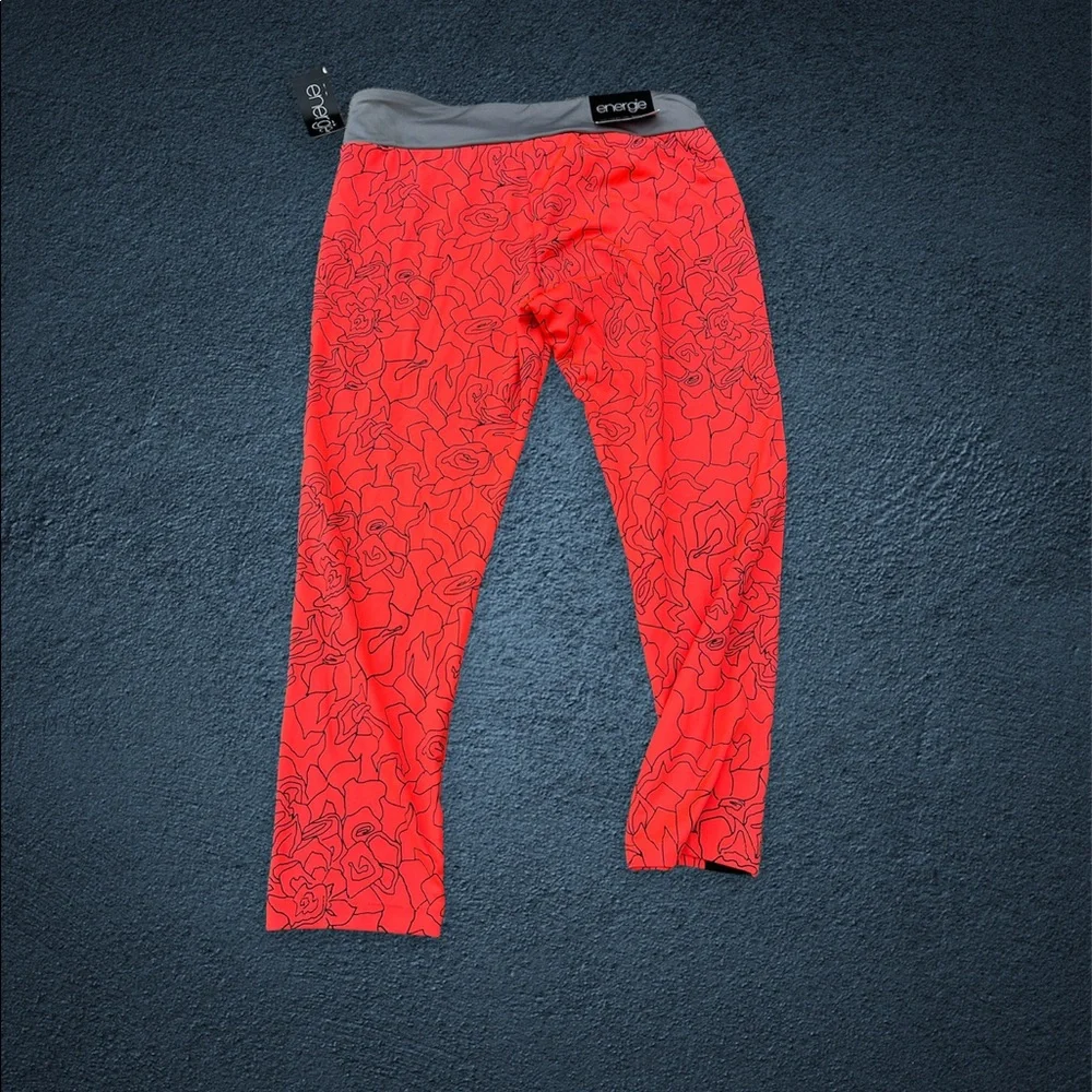 Ultra Slimming Energie Workout Flawless Fit Activewear Capri NWT Retro Deadstock